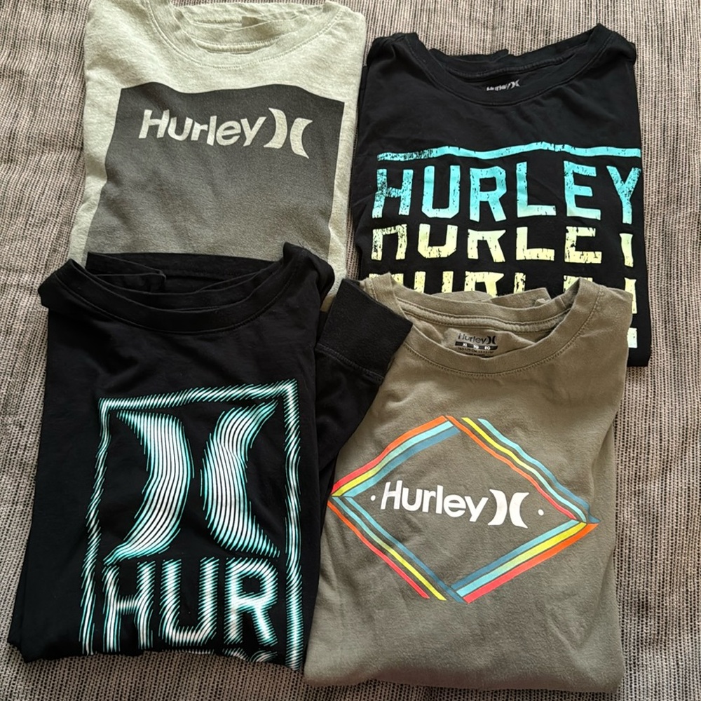 Boys Hurley shirts
